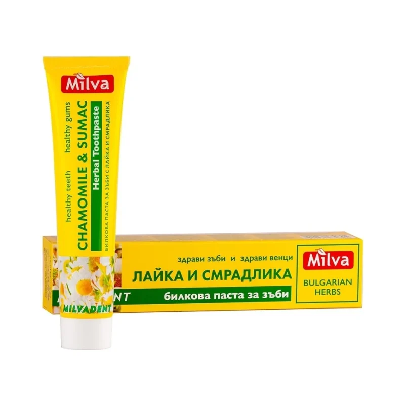 Milva Паста за зъби с лайка и смрадлика