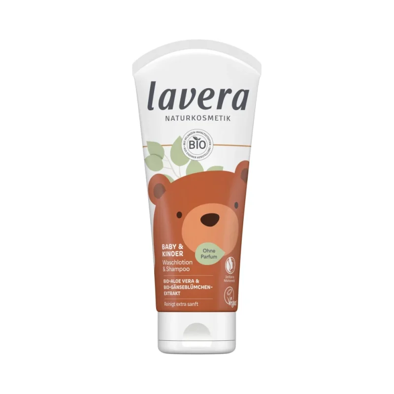 Lavera Измиващ лосион и шампоан за бебета и деца