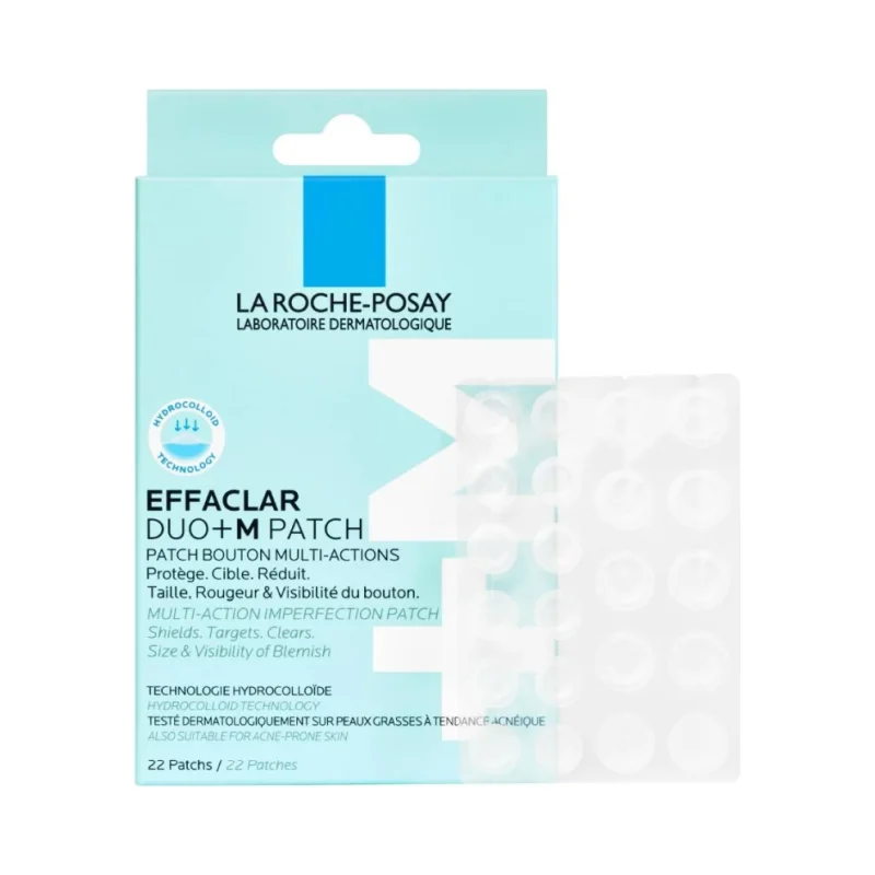 La Roche-Posay Effaclar Мултифункционални пачове против несъвършенства Duo+M, 22 броя