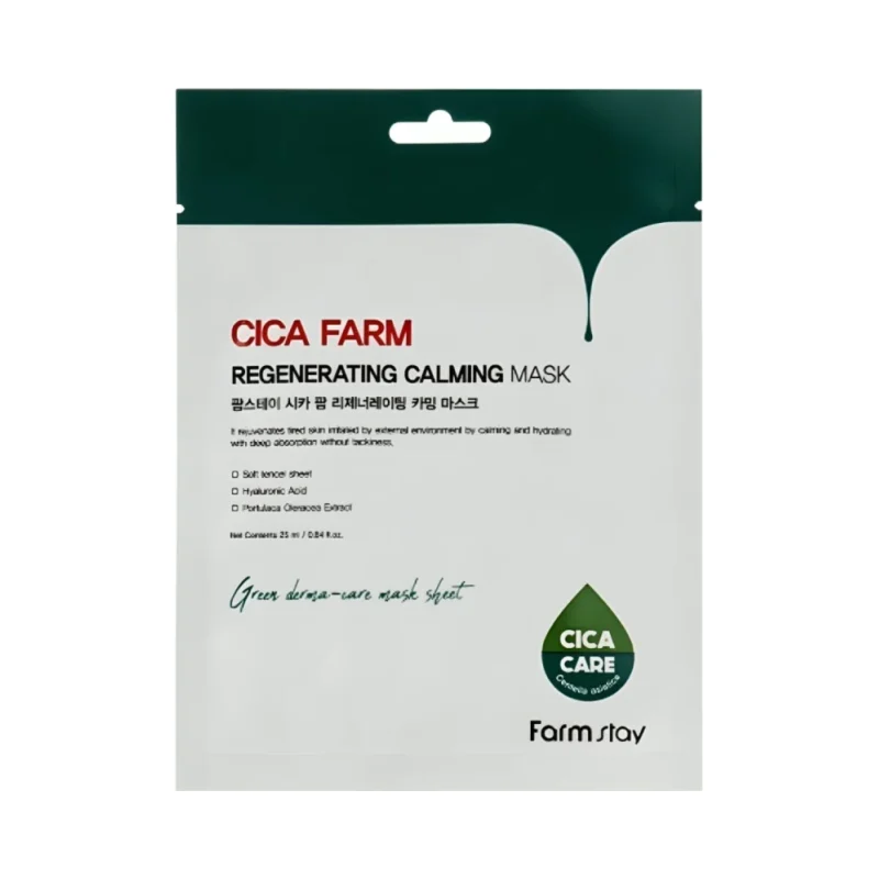 FarmStay Cica Farm Успокояваща лист маска