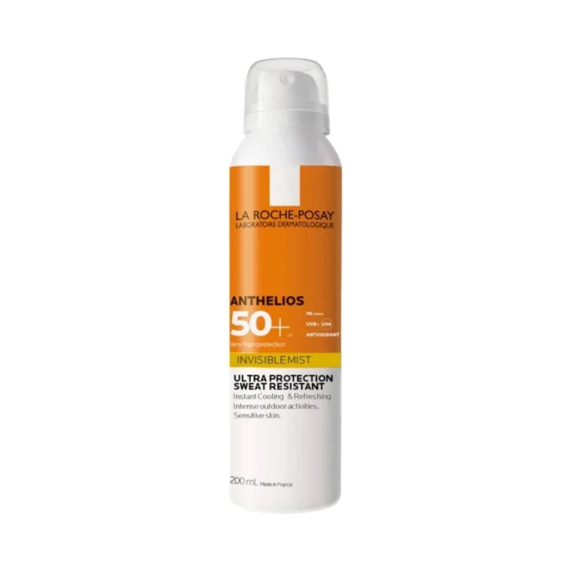 La Roche-Posay Anthelios Слънцезащитен спрей за лице и тяло, SPF50+
