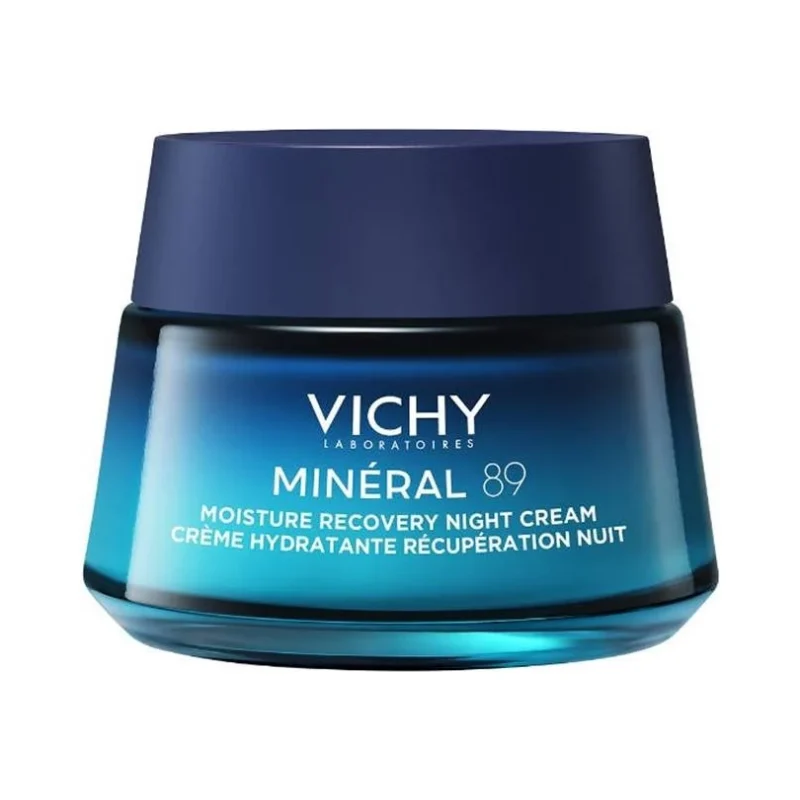 Vichy Minéral 89 Възстановяващ и хидратиращ нощен крем за лице