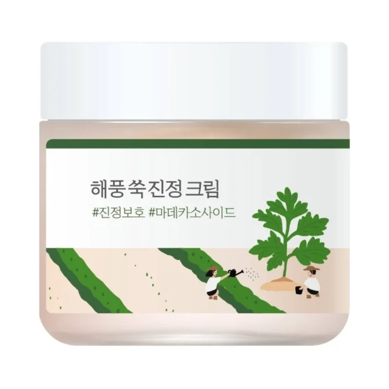Round Lab Mugwort Успокояващ крем за лице с пелин