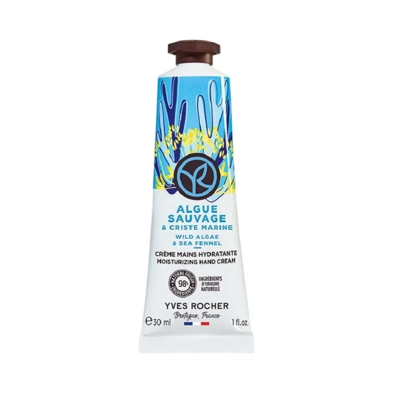 Yves Rocher Bain Nature Крем за ръце, диви водорасли