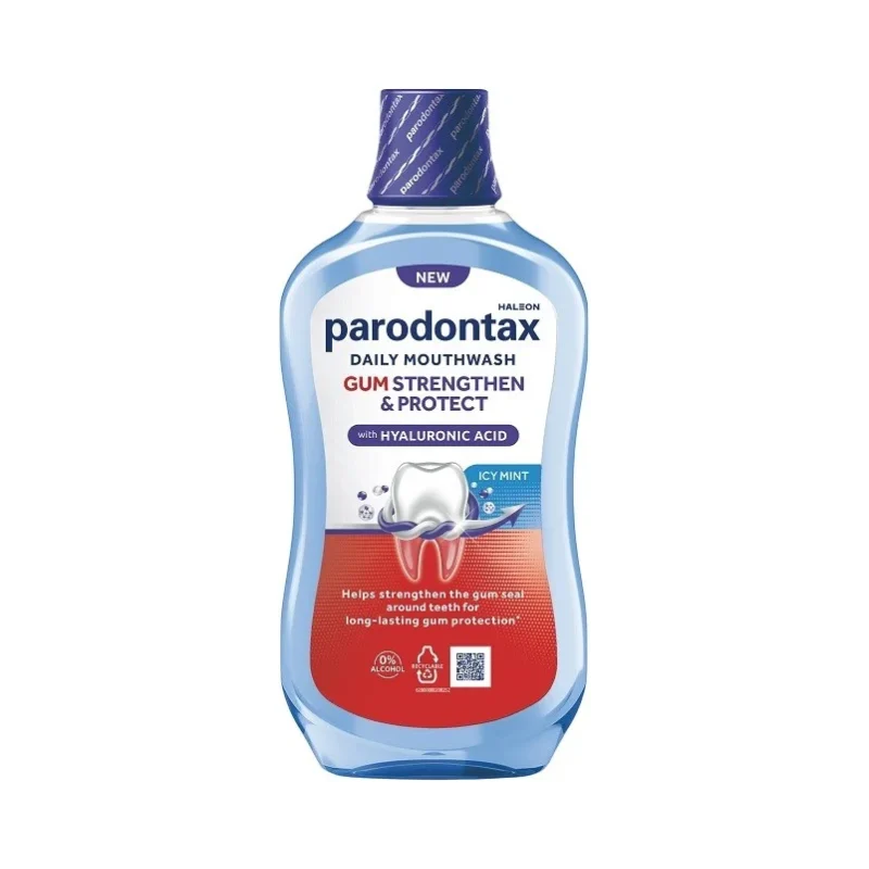 Parodontax Вода за уста Gum Strengthen & Protect Icy Mint