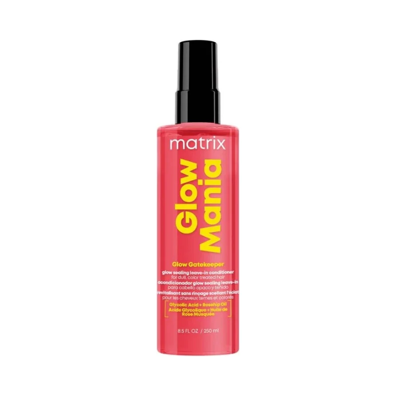 Matrix Glow Mania Запечатващ спрей за защита на цвета и блясък
