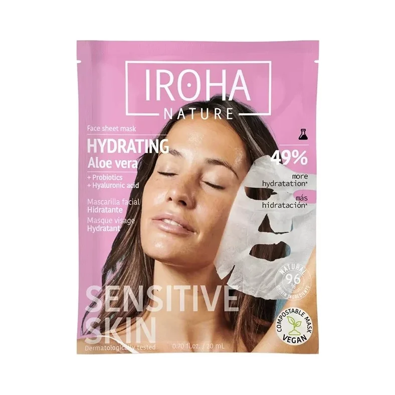 Iroha Nature Лист маска за лице с алое вера