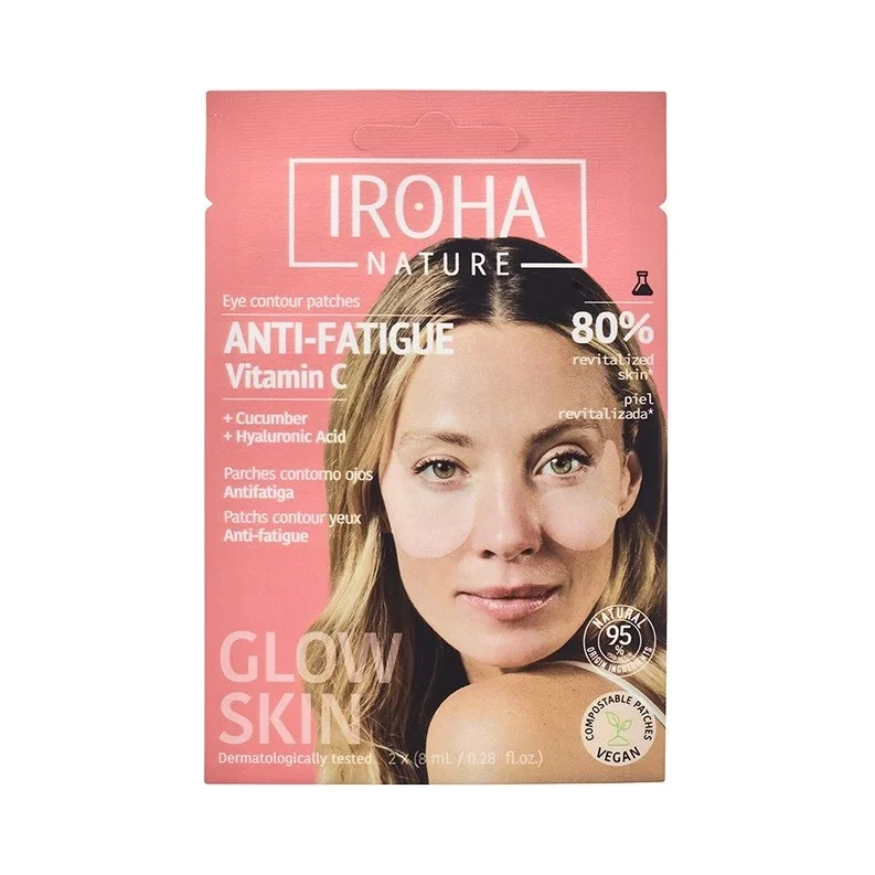 Iroha Nature Пачове за очи с Витамин С, 1 чифт