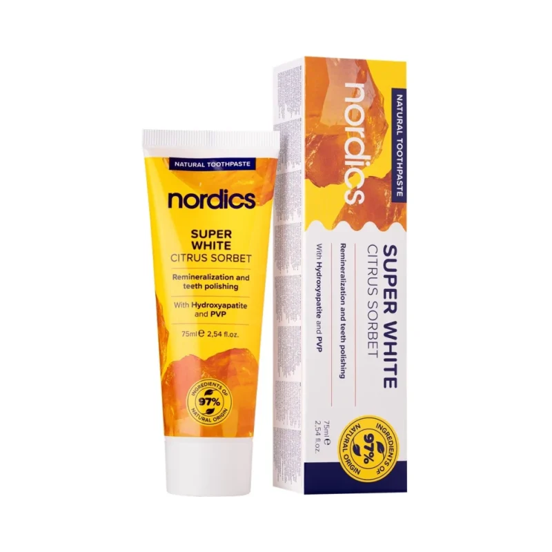Nordics Био паста за зъби Super White
