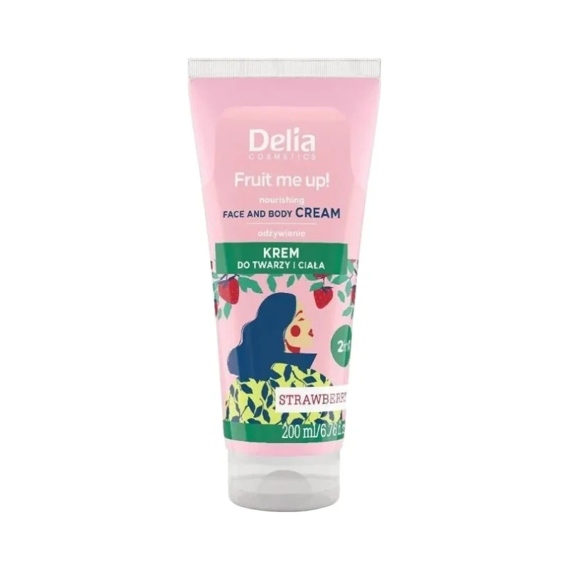 Delia Fruit Me Up! Крем за лице и тяло, ягода