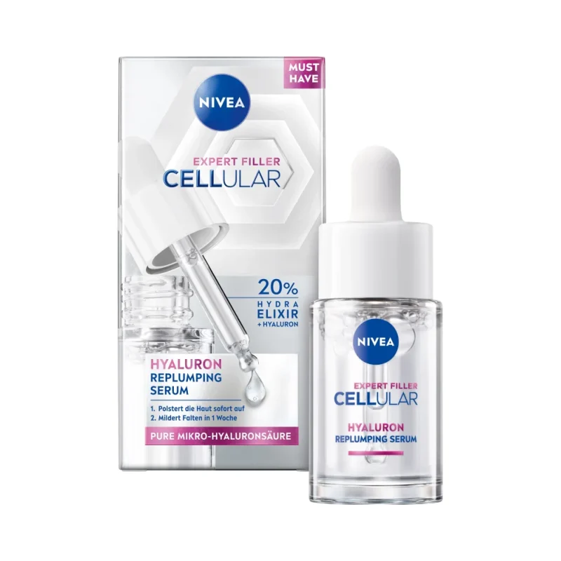 Nivea Cellular Серум с хиалуронова киселина Expert Filler