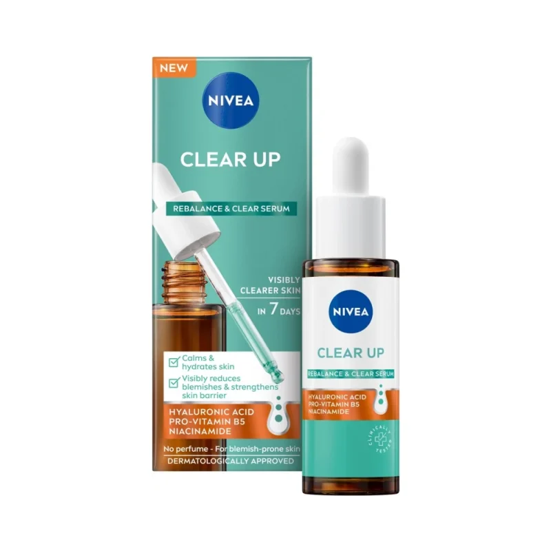 Nivea Derma Skin Clear Серум за кожа с несъвършенства