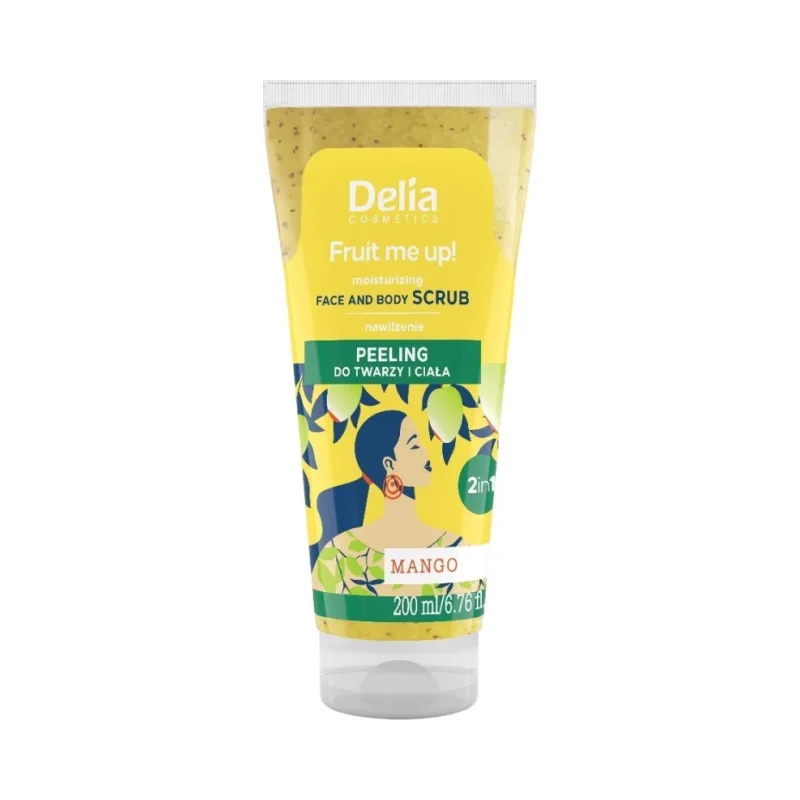 Delia Fruit Me Up! Скраб за лице и тяло, манго