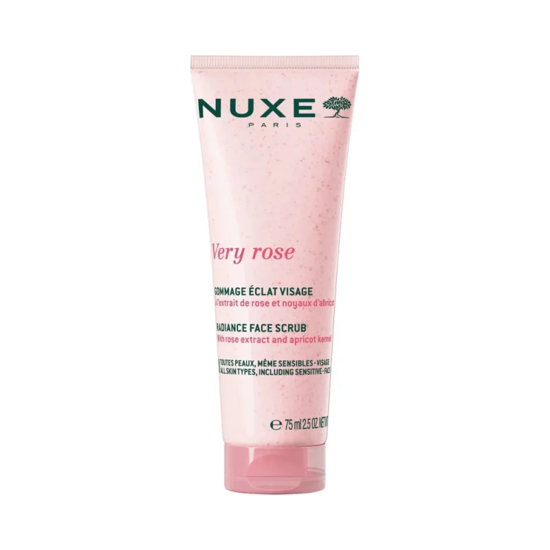 Nuxe Very Rose Озаряващ ексфолиант за лице