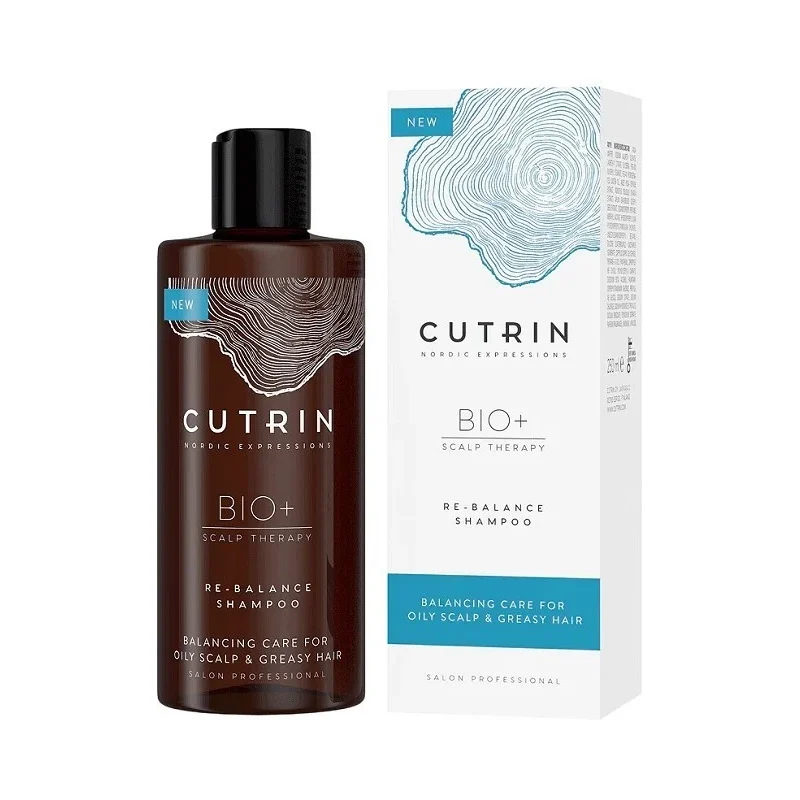 Cutrin Bio+ Биоактивен хидратиращ шампоан за мазна коса и скалп