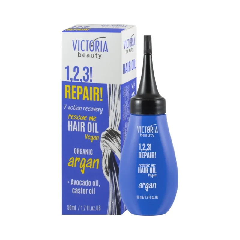 Victoria Beauty 1, 2, 3! Repair! Масло за увредена коса с арган и авокадо