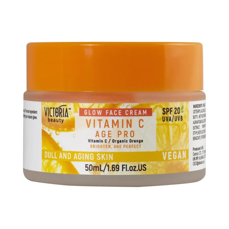 Victoria Beauty Age Pro Дневен крем против бръчки с витамин C, SPF20