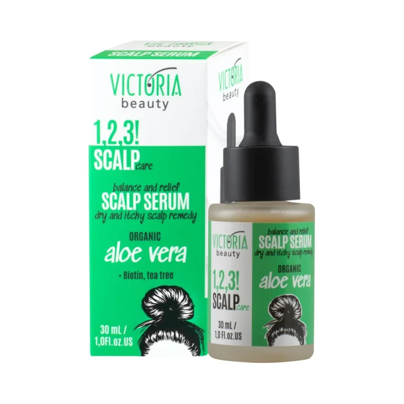 Victoria Beauty 1, 2, 3! Scalp Care! Успокояващ и ребалансиращ серум за скалп