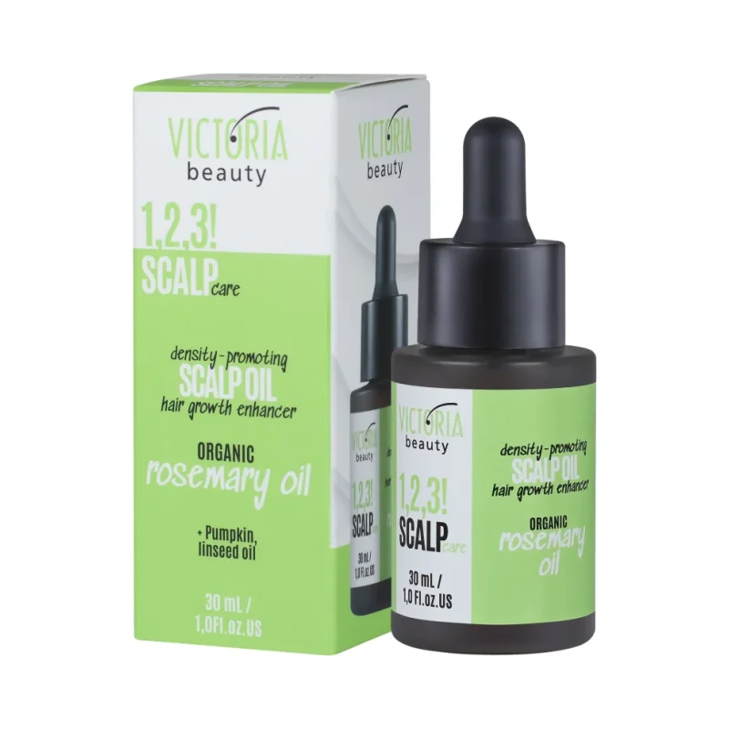 Victoria Beauty 1, 2, 3! Scalp Care! Масло за скалп с розмарин