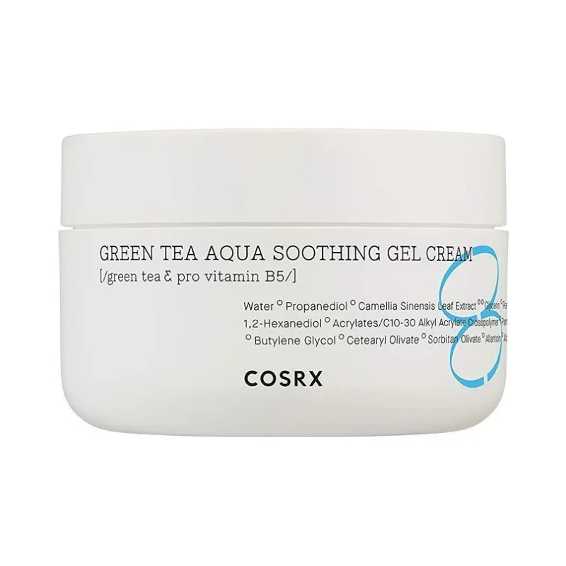 Cosrx Hydrium Успокояващ гел-крем за лице Green Tea Aqua