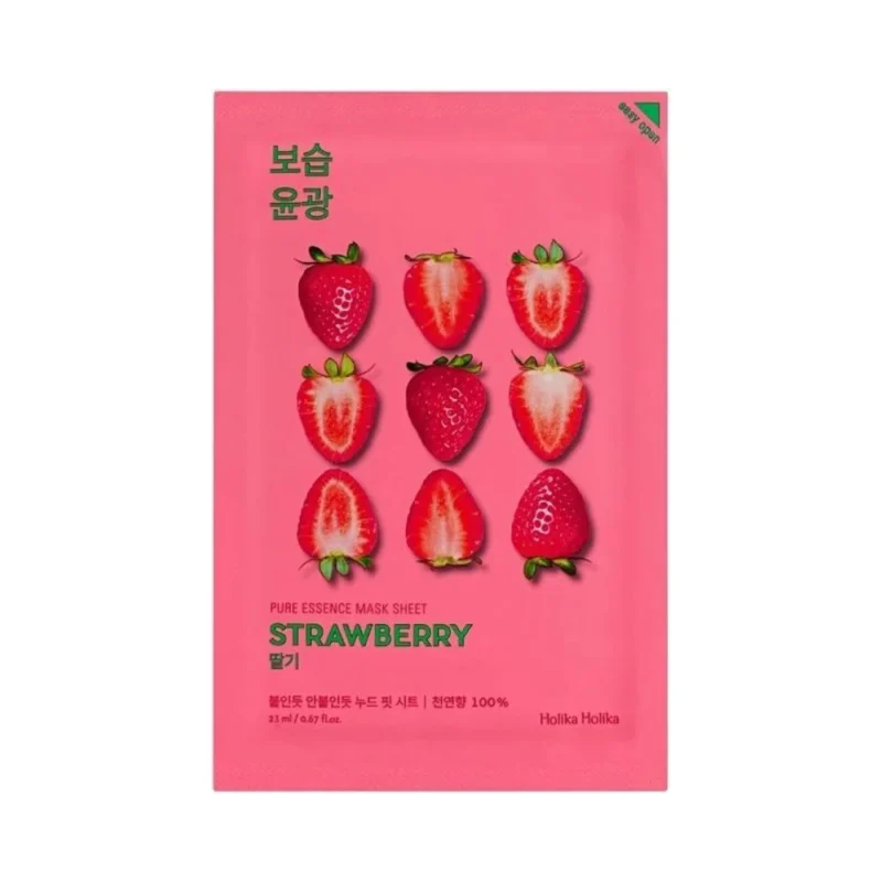 Holika Holika Pure Essence Лист маска за лице Strawberry