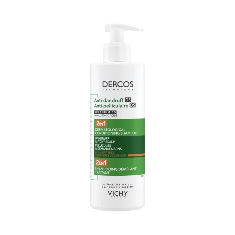 Vichy Dercos Шампоан и балсам против пърхот 2 в 1