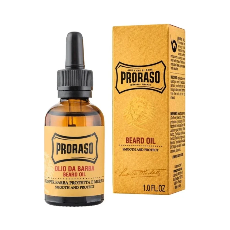 Proraso Wood and Spice Подхранващо масло за брада