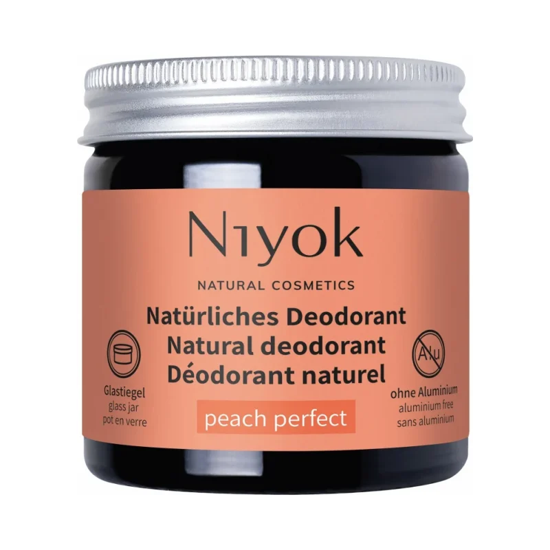 Niyok Натурален антиперспирант крем 2 в 1 Peach Perfect