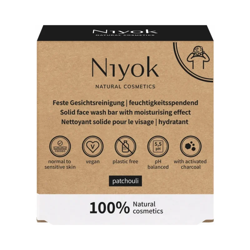 Niyok Хидратиращ сапун за лице Patchouli