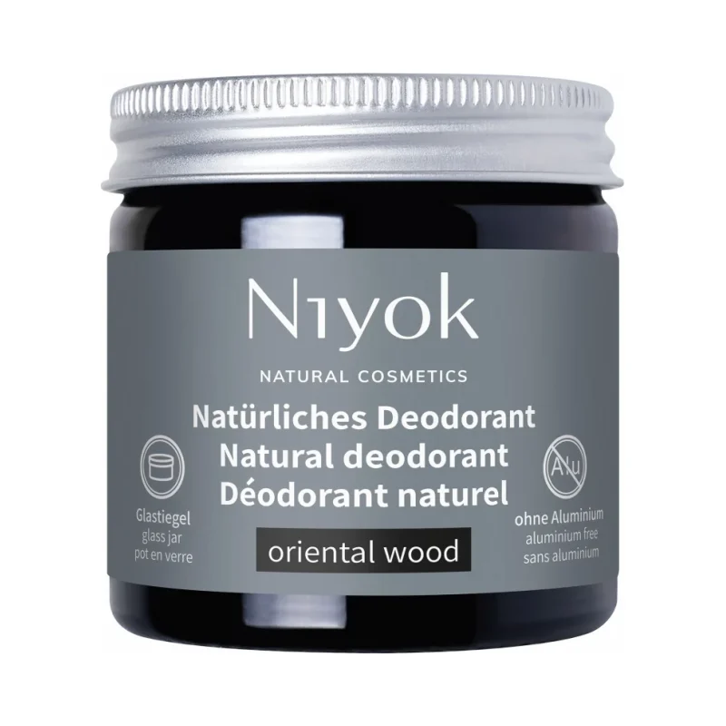 Niyok Натурален антиперспирант крем 2 в 1 Oriental Wood
