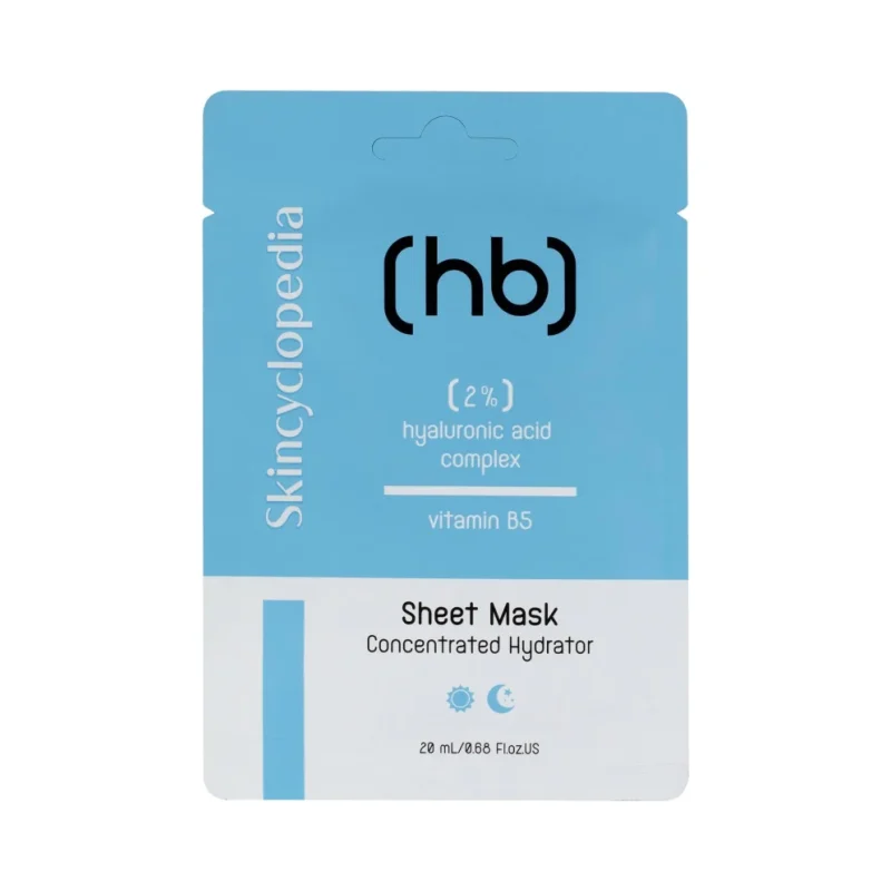 Skincyclopedia Лист маска с 2% хиалуронов комплекс и витамин В5