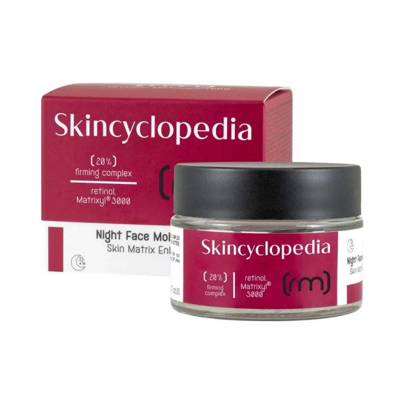 Skincyclopedia Нощен крем за лице с 20% стягащ комплекс