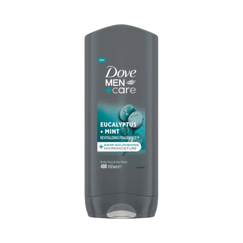 Dove Men+Care Душ гел Eucalyptus+Mint