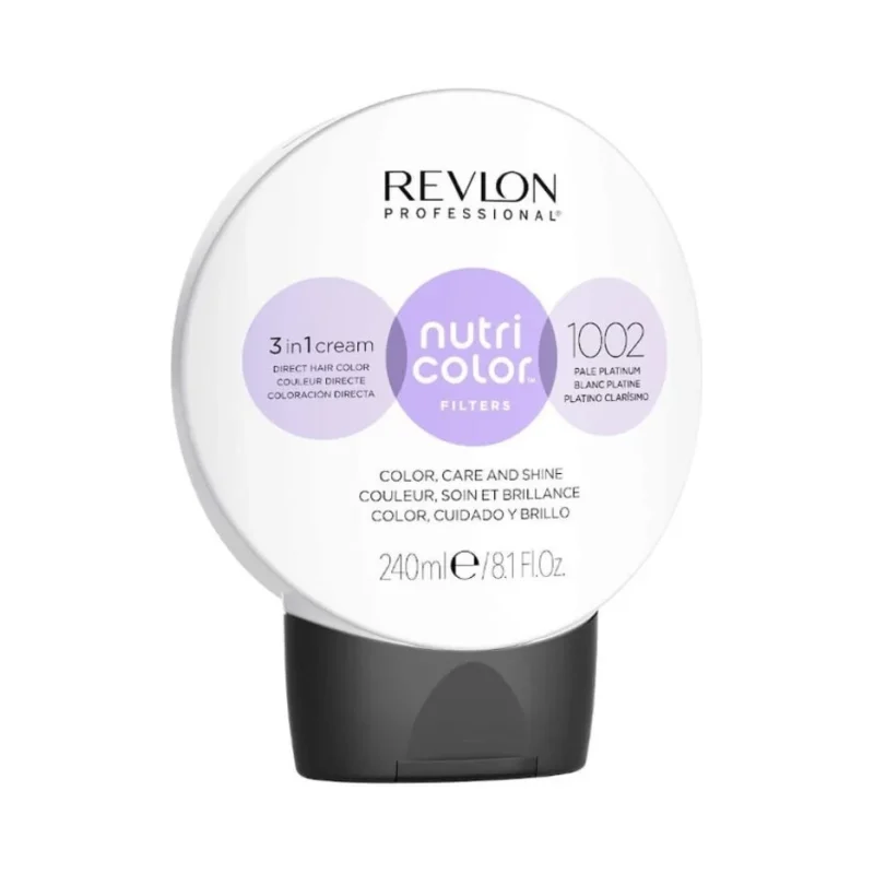 Revlon Professional Nutri Color Filters Маска-оцветител за коса Metal-Ice Toning Filters, 1002