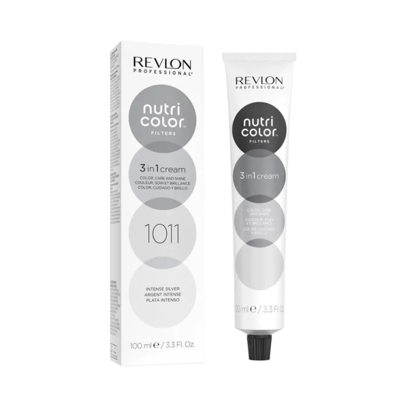 Revlon Professional Nutri Color Filters Маска-оцветител за коса Metal-Ice Toning Filters, 1011