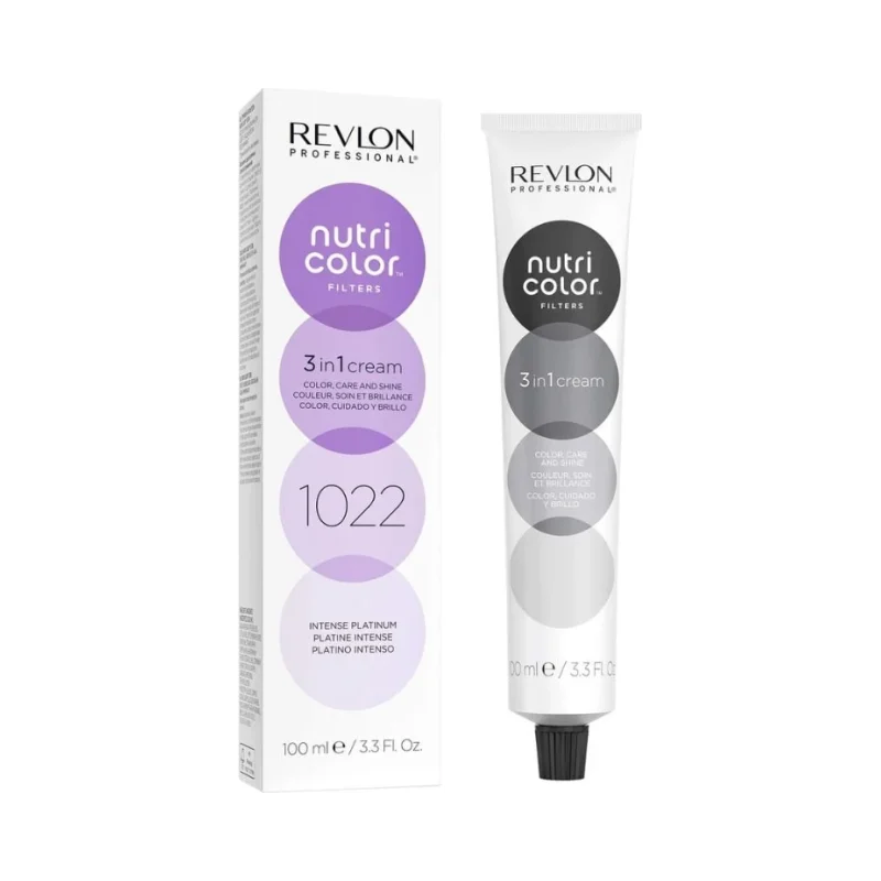 Revlon Professional Nutri Color Filters Маска-оцветител за коса Metal-Ice Toning Filters, 1022
