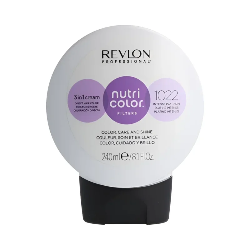 Revlon Professional Nutri Color Filters Маска-оцветител за коса Metal-Ice Toning Filters, 1022
