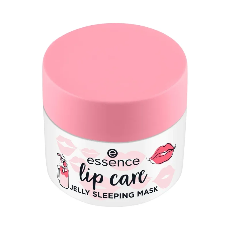 Essence Нощна маска за устни Lip Care Jelly, 02 Strawberry Milkshake