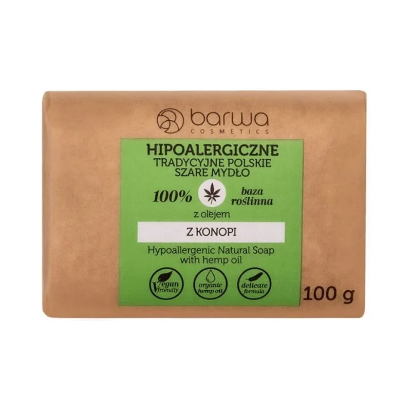 Barwa Hypoallergenic Натурален хипоалергенен сапун с конопено масло