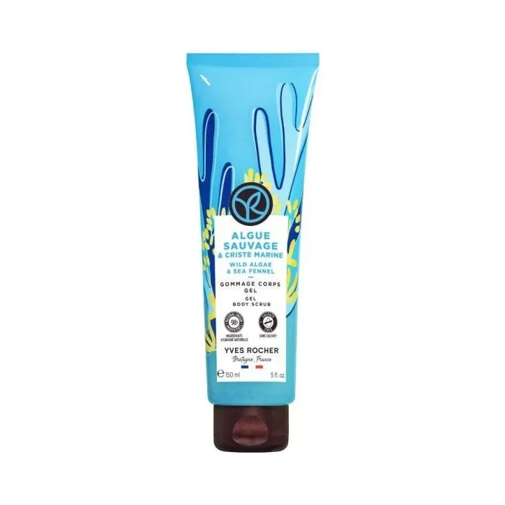 Yves Rocher Bain Nature Ексфолиант за тяло, диви водорасли