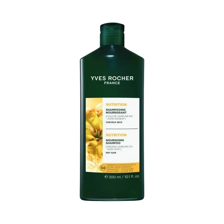 Yves Rocher Nutrition Подхранващ шампоан за суха коса