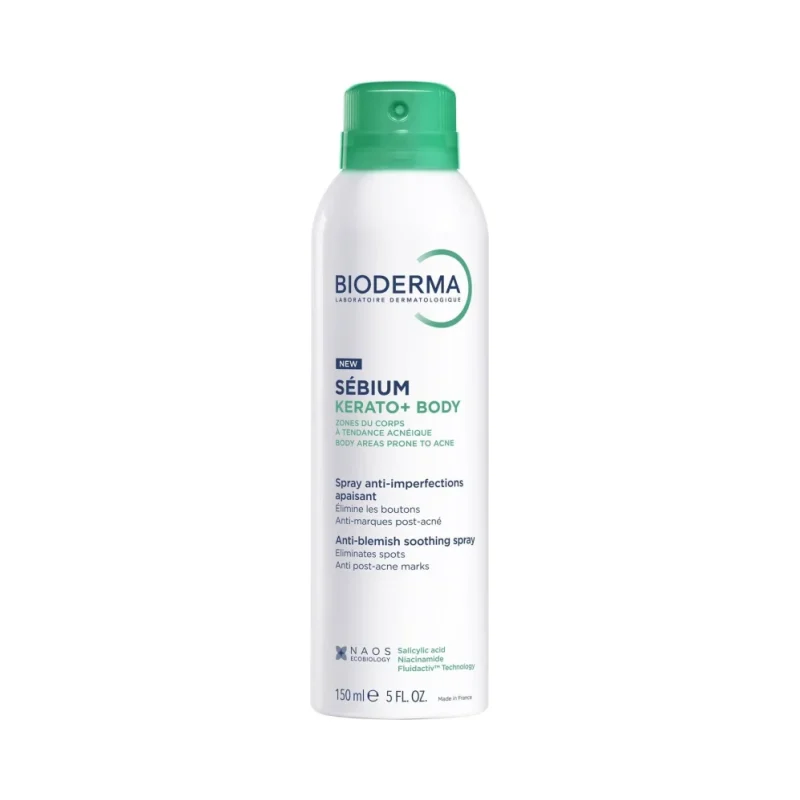 Bioderma Sébium Спрей за тяло Kerato+ Body