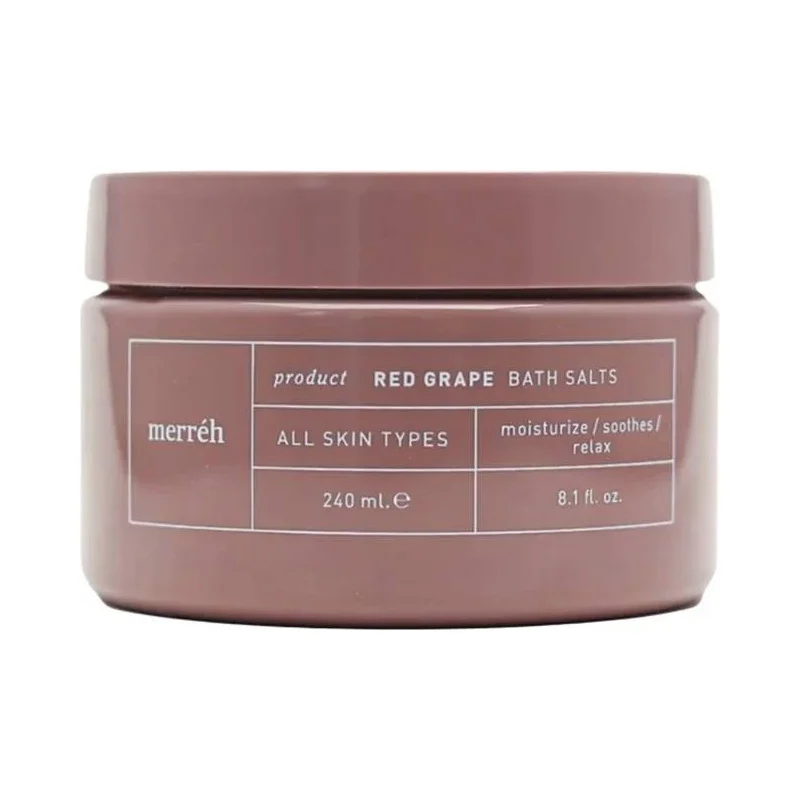 Merréh Red Grape Регенериращи соли за вана