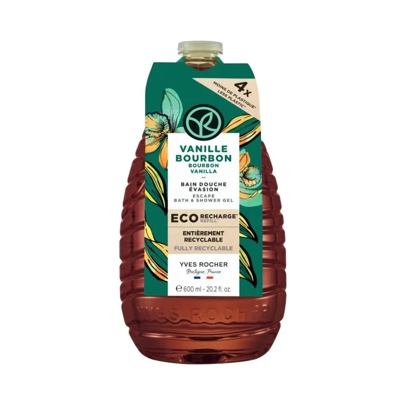 Yves Rocher Bain Nature Душ гел, ванилия, пълнител