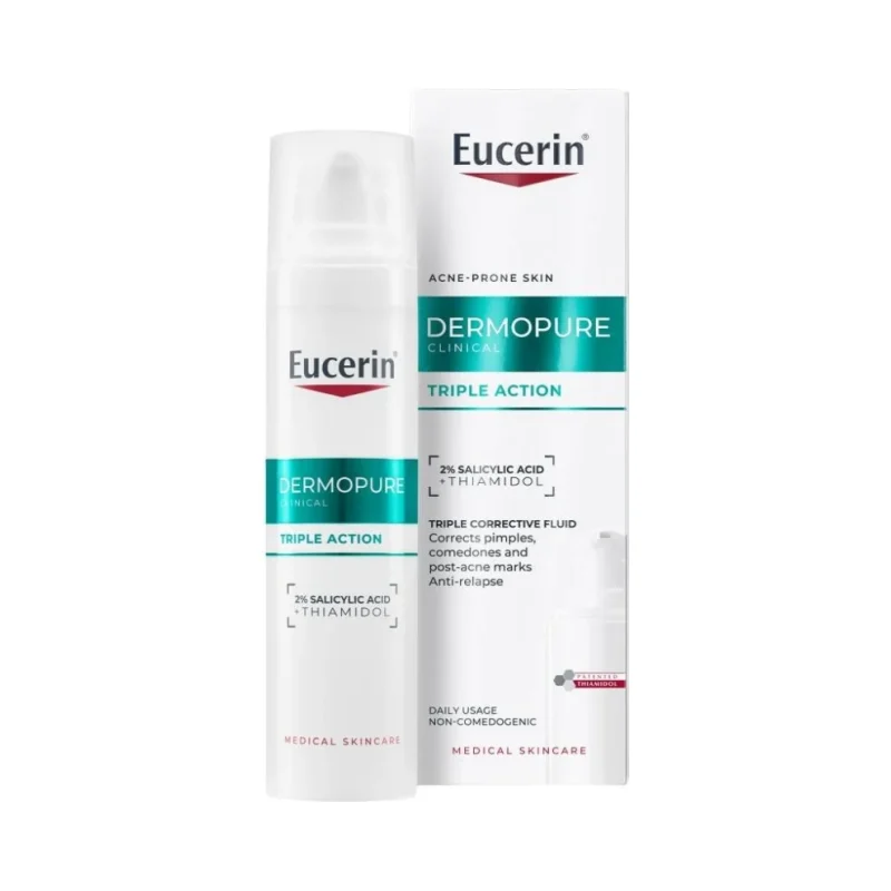 Eucerin DermoPure Clinical Коригиращ флуид с тройно действие Triple Action
