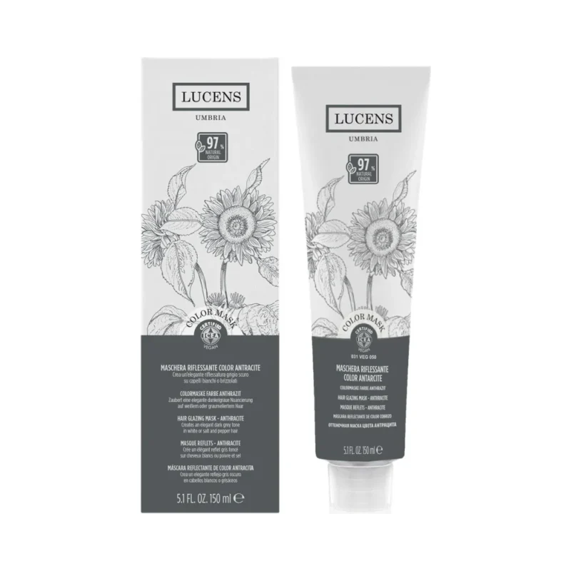 Lucens Оцветяваща маска за коса, Antracite