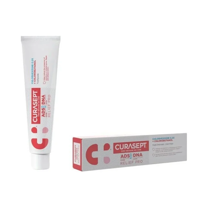 Curasept ADS DNA Relief Pro Паста за зъби с 0.2% хлорхексидин