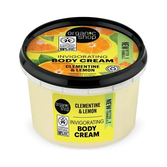 Organic Shop Крем за тяло Clementine & Lemon