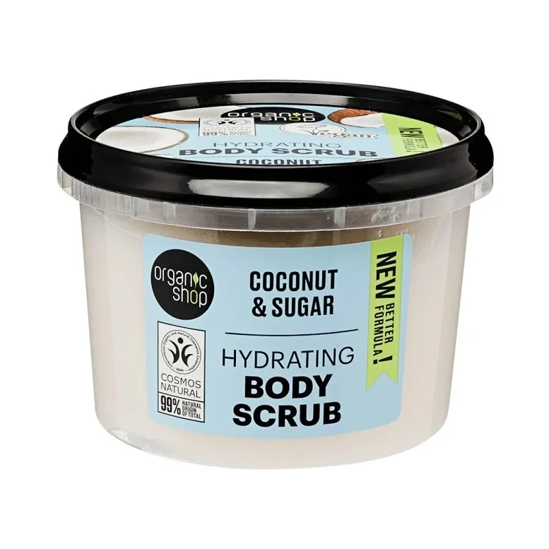Organic Shop Хидратиращ скраб за тяло Coconut & Sugar