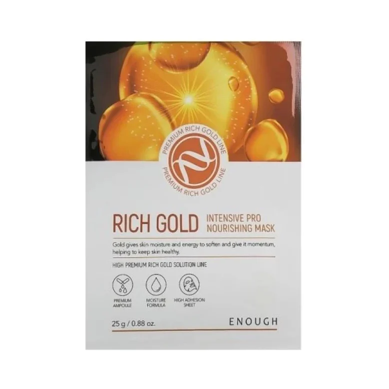 Enough Лист маска за лице Rich Gold Intensive Pro